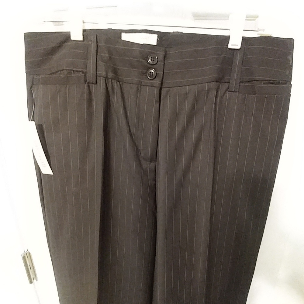 Bogari pinstripe trouser size 10 straight leg